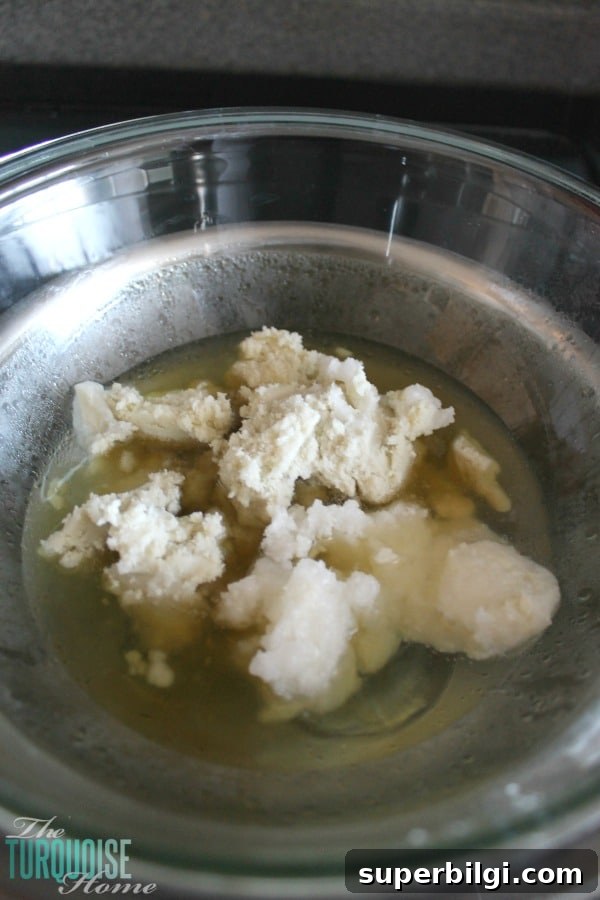 DIY All Natural Body Butter Recipe for Silky Skin 2 Homemade All-Natural Body Butter Recipe | TheTurquoiseHome.com