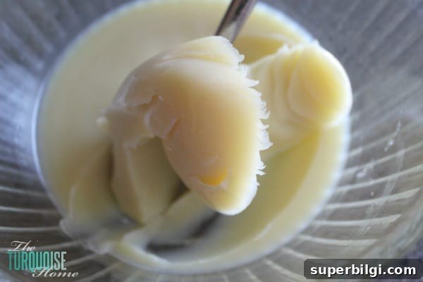 DIY All Natural Body Butter Recipe for Silky Skin 4 Homemade All-Natural Body Butter Recipe | TheTurquoiseHome.com