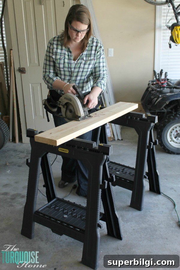 5 Essential Tools Every DIYer Needs 5 5 Must-have Tools for the DIYer | Circular Saw | TheTurquoiseHome.com
