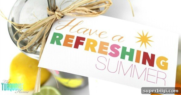 Great Summer Gift Idea!! Have a Refreshing Summer (monogramed cup gift idea) - perfect for teachers or anyone else who needs a great cup this summer! :) | All the details at TheTurquoiseHome.com