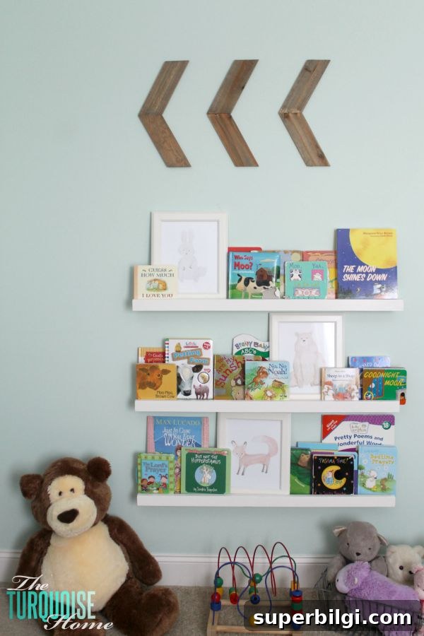 DIY Chevron Arrow Designs for Crafts and Home Decor 2 How about a cute set of arrows on the wall that hardly require any DIY at all? Quick, Easy - and Cute - Simple Chevron Arrows | Full tutorial at TheTurquoiseHome.com