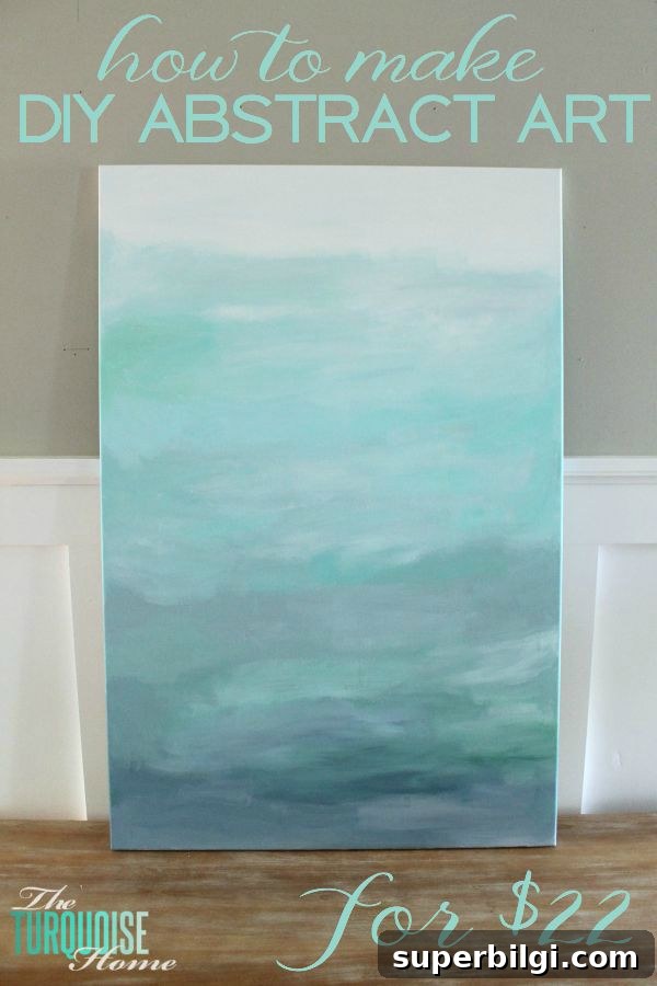 Framed abstract art
