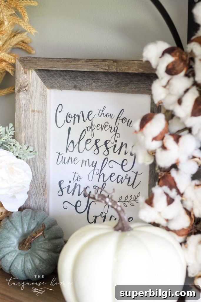 Come Thou Fount Printable Sheet Music PDF (Free Download) 2 Come Thou Fount of Every Blessings - one of my favorite hymns - and perfect for decorating for fall! Get the free printable here ...