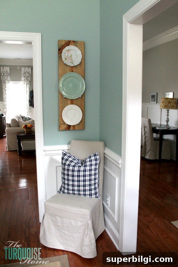 How to Build an Industrial Plate Rack for Modern Kitchen Storage 10 Close-up of the plate display