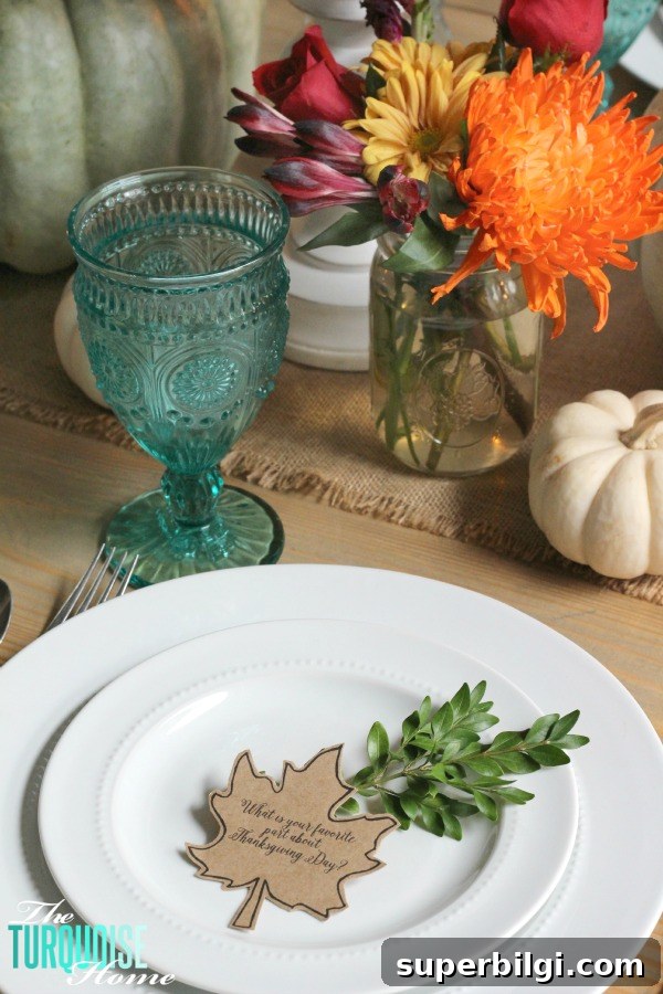 Free Printable Thanksgiving Dinner Conversation Starters 5 Conversation starters keep everyone together at the table