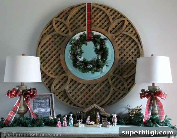 Christmas Home Tour 2013: Pretty in Plaid