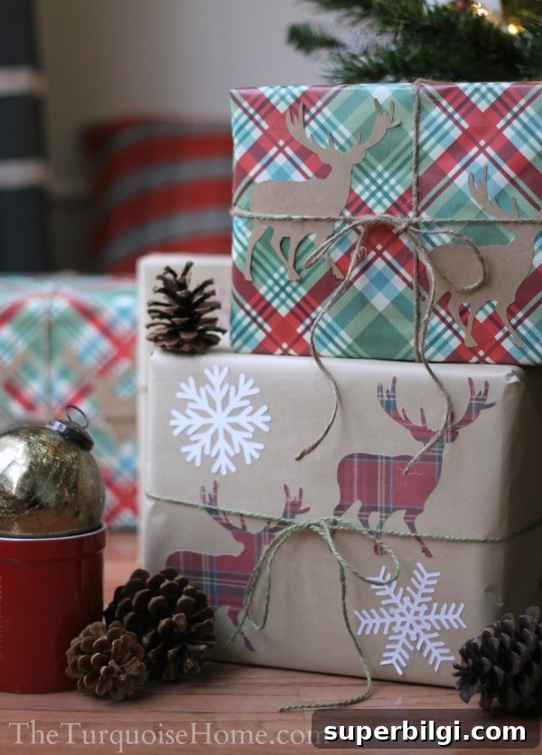 Affordable DIY Christmas Decor Ideas 11 Simple Gift Wrapping Ideas