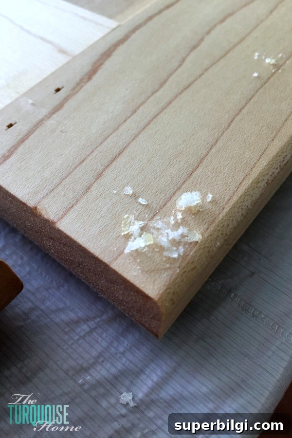 DIY Paint Kitchen Cabinets Without Professional Tools 7 Prepping to Paint Kitchen Cabinets takes a while, but it's all worth it in the end!! | Full tutorial at TheTurquoiseHome.com