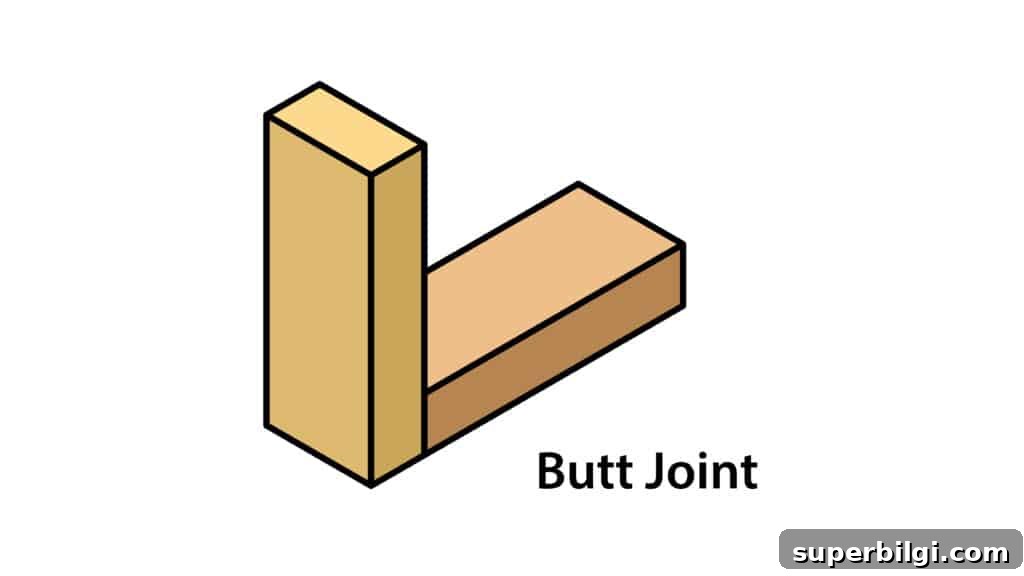 How to Frame a Canvas on a Budget: DIY Guide 7 butt joint