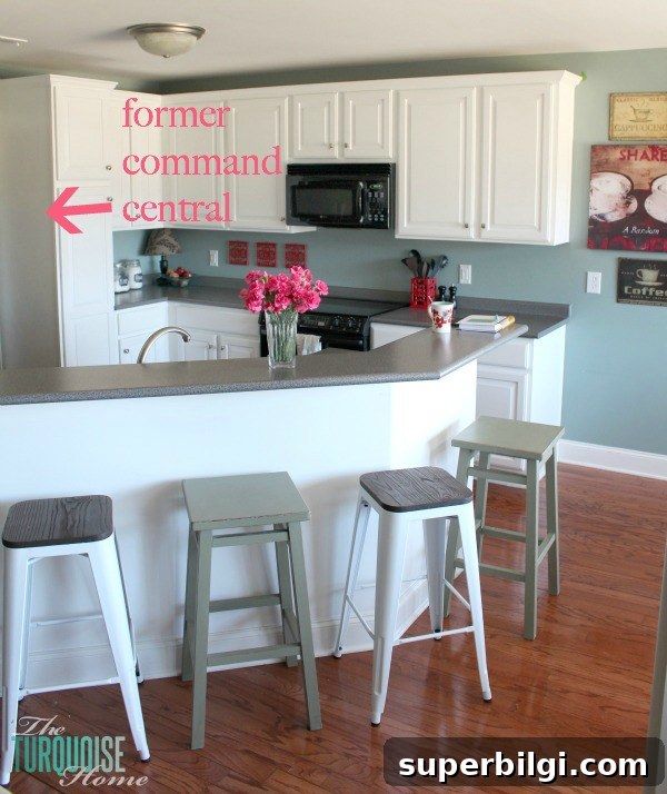 Control Paper Clutter with an Industrial Command Center 5 Don't let paper overrun your life!! How to Tame the Paper Clutter: Industrial Farmhouse Command Center