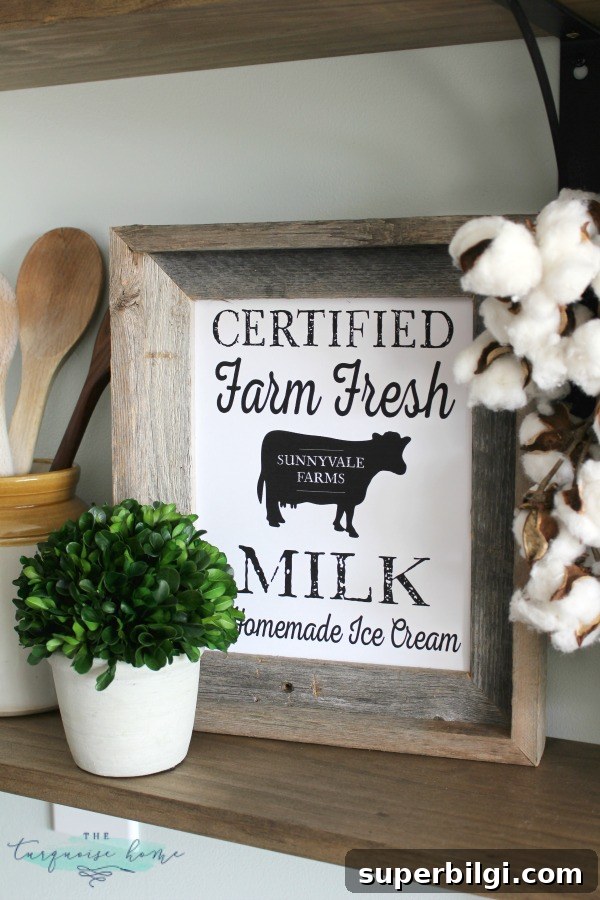 How to Style Farmhouse Kitchen Open Shelves 11 LOVE these tips for styling shelves. These $40 DIY shelves were transformed with some old and new farmhouse decor. | TheTurquoiseHome.com