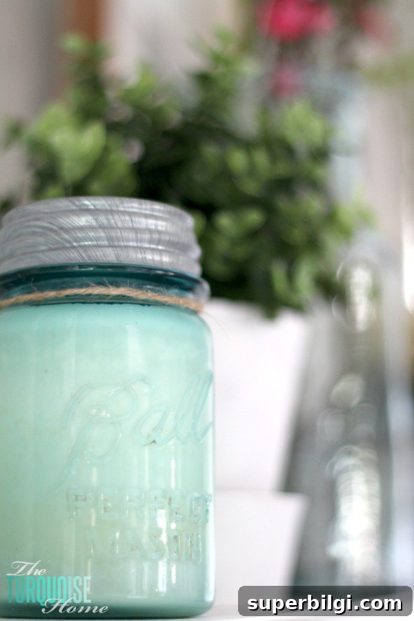How to Style a Farmhouse Spring Mantel 3 Farmhouse Fresh Spring Mantel | All the details to get this look at TheTurquoiseHome.com