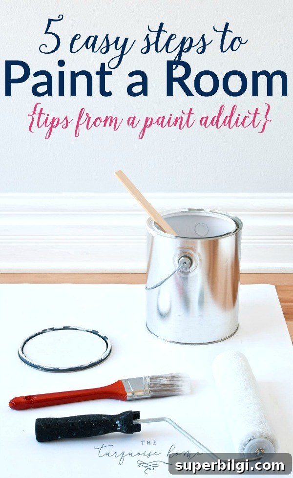 How to Paint a Room Like a Pro in 5 Steps 10 Easy Steps for Painting a Room