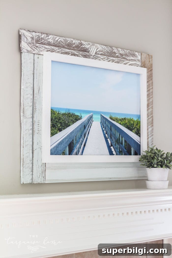 15+ Large Wall Decor Ideas That Make a Statement 4 DIY Framed Canvas Wall Art