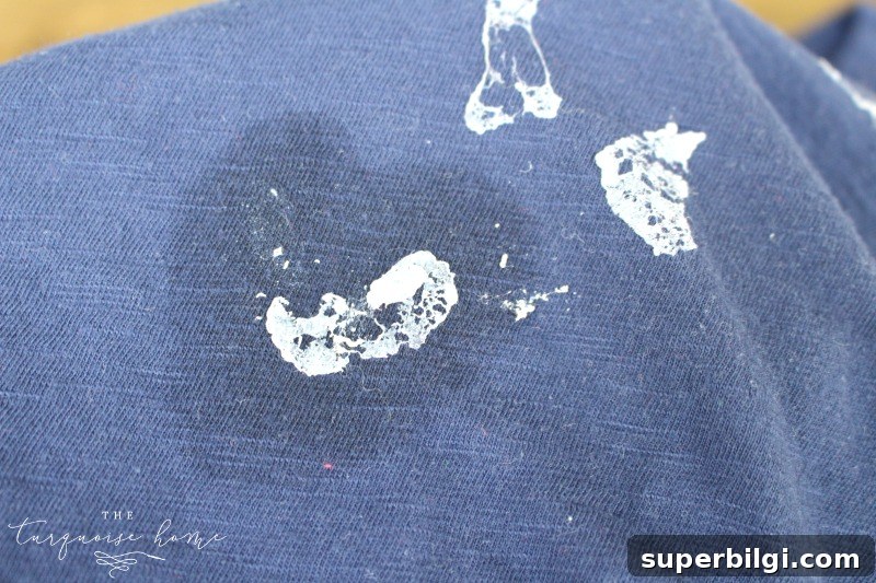 Remove Stubborn Sticker Residue from Clothing 4 Sticker residue removed from clothing
