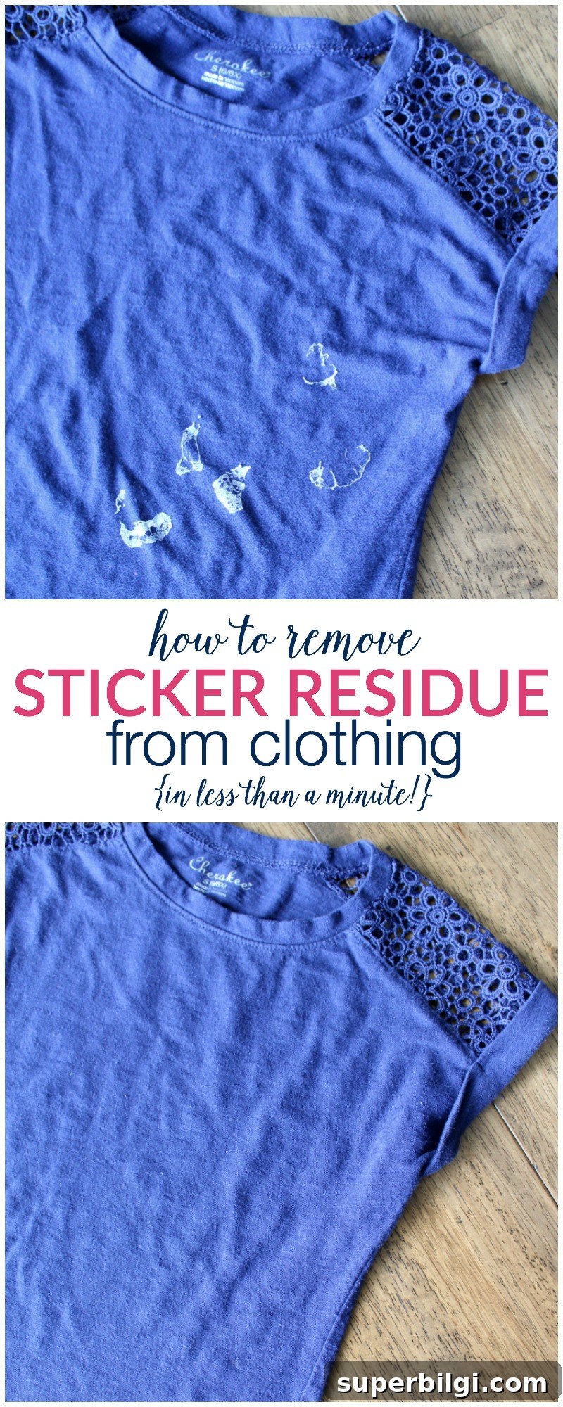 Remove Stubborn Sticker Residue from Clothing 6 Sticker residue solution saves clothes