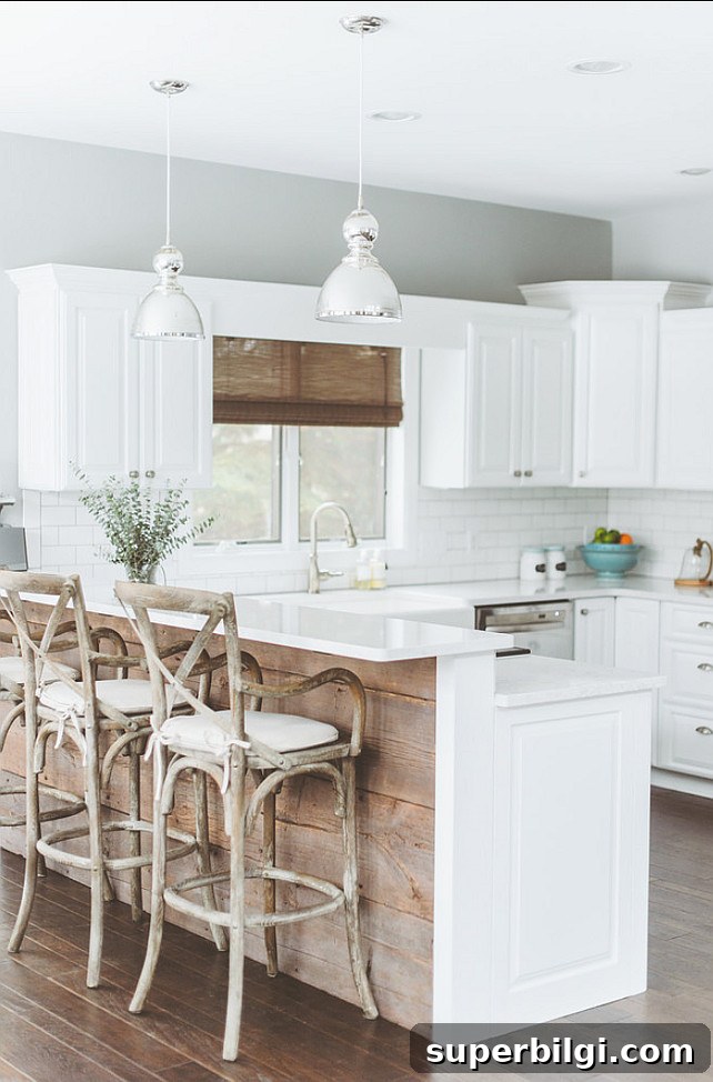 Kitchen with Reclaimed Wood Boards