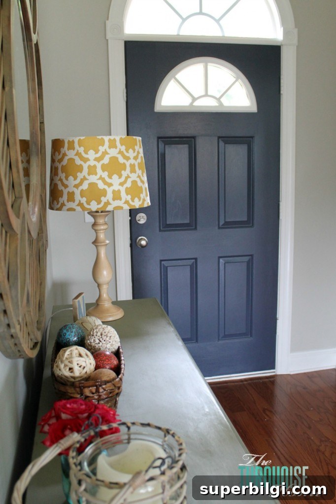 Paint an Interior Door in Hale Navy: Step-by-Step Guide 5 How to paint your front door