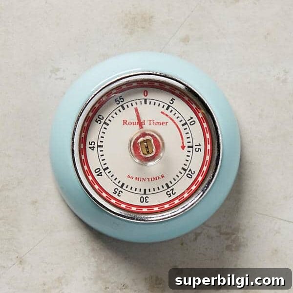 Keep time in the kitchen with this adorable, retro kitchen timer! | Top 15 Kitchen Gifts for the Turquoise Lover