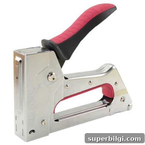 15 Gift Ideas for Beginner DIYers: Tools They'll Actually Use 17 Doing any upholstering, or really anything with fabric? Then you'll need a stapler gun in your DIYer's arsenal! | Top 15 Best Gifts for the Beginner DIYer