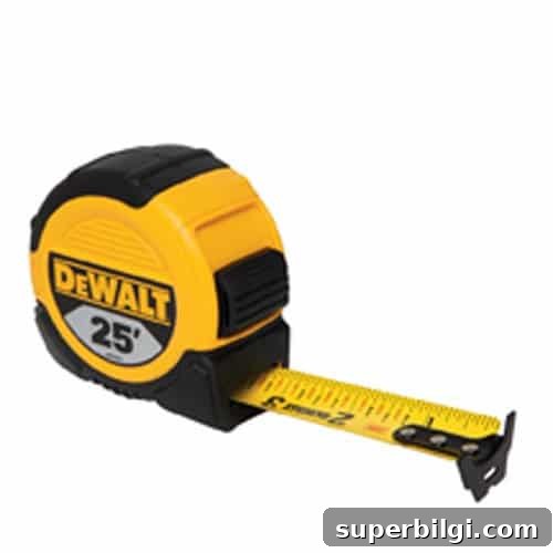15 Gift Ideas for Beginner DIYers: Tools They'll Actually Use 7 You always need a good, quality measuring tape! | Top 15 Best Gifts for the Beginner DIYer