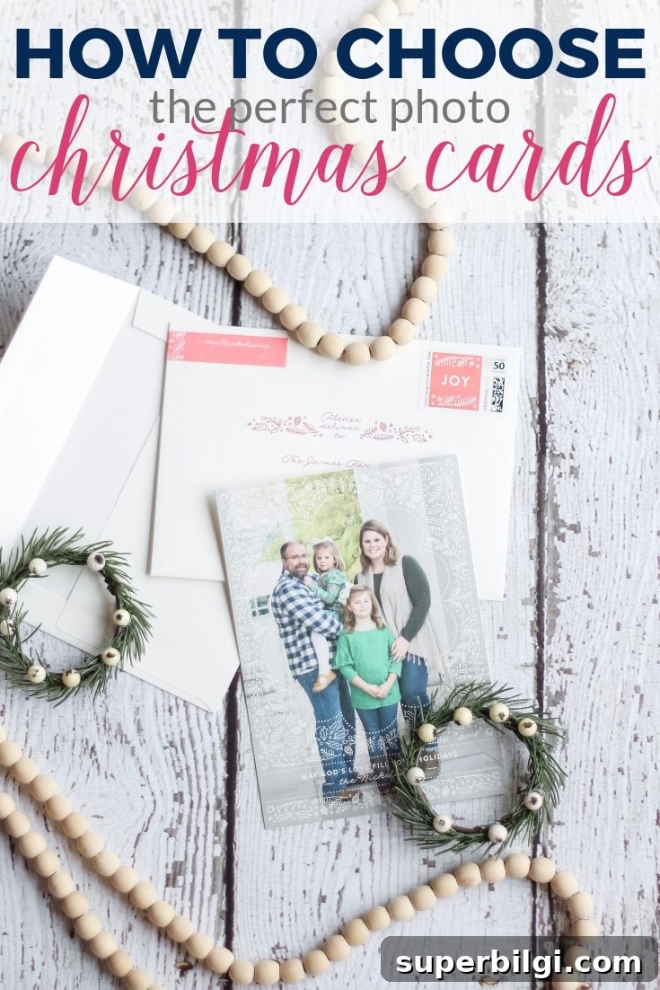 Display photo Christmas cards all year