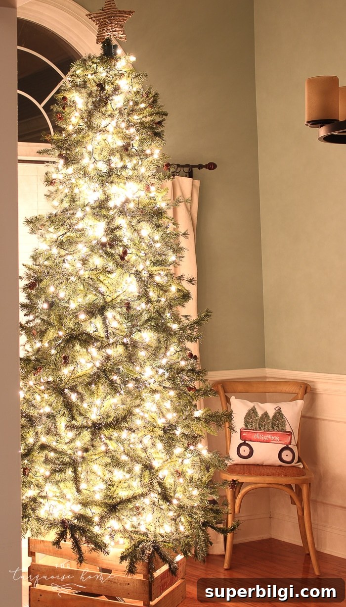 How to Hang Christmas Tree Lights for a Radiant Glow 2 How to put lights on a Christmas tree so that it GLOWS!