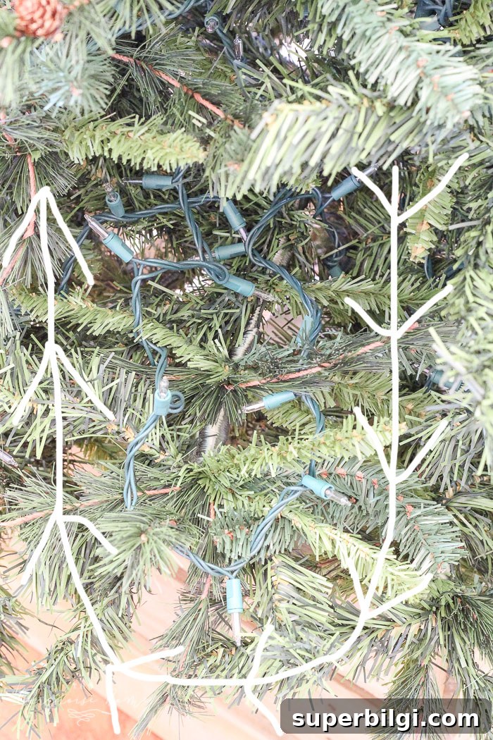 How to Hang Christmas Tree Lights for a Radiant Glow 5 How to Put Christmas Lights on a Tree