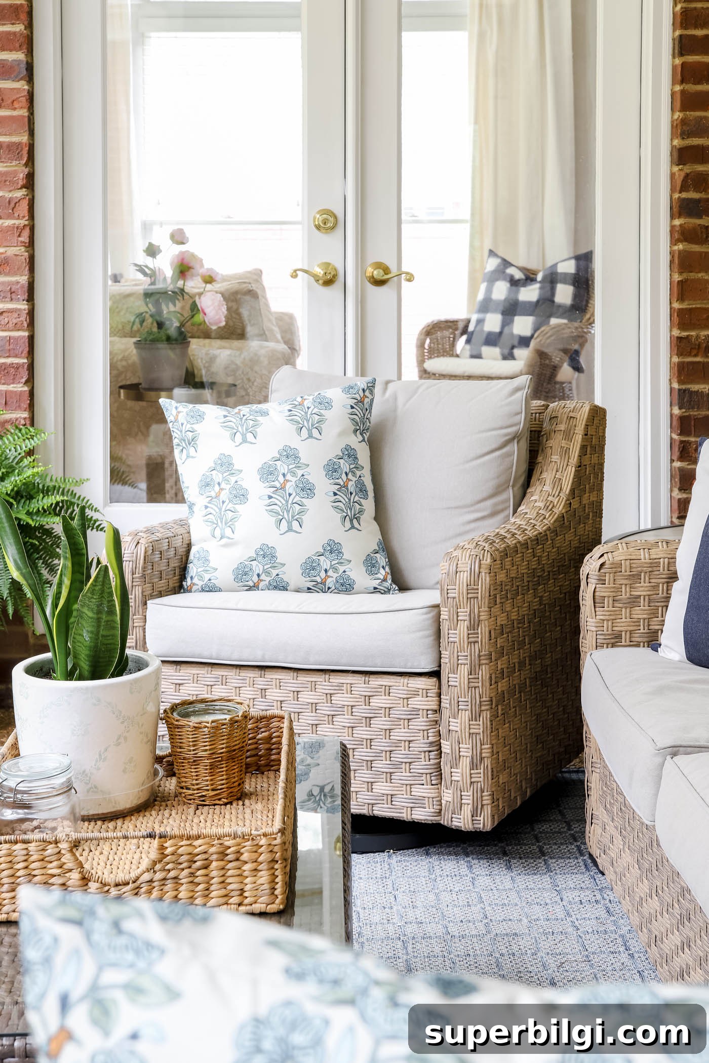 Amazon Prime Day 2025: Dates, Top Deals and How to Save 3 floral pillow covers on wicker patio furniture