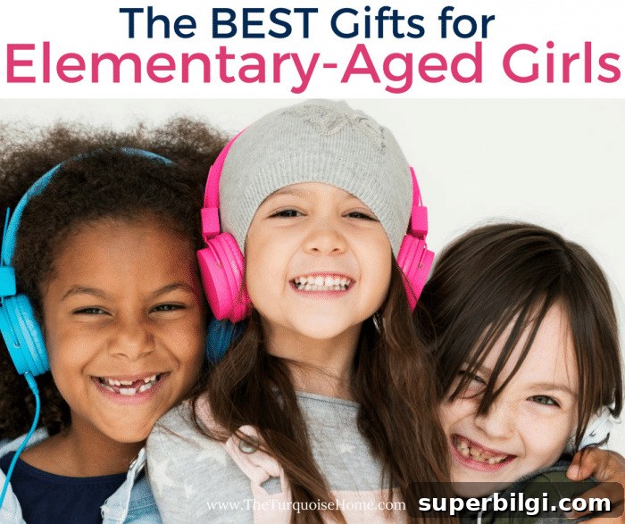 Gift Ideas for Girls Ages 5-10 2 The BEST gift ideas for the Elementary-Aged Girl. Your daughter, niece or friend will LOVE these gifts for sure!
