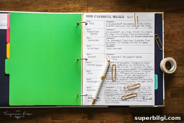 Home Organization Binder: Day 4 of 30 to Reduce Clutter 4 The Home Organization Binder: how to run your home like a boss! | 30 Days to Less of a Hot Mess