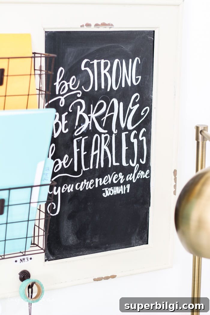 Be Strong Be Brave Be Fearless you are never alone. | My Word of the Year