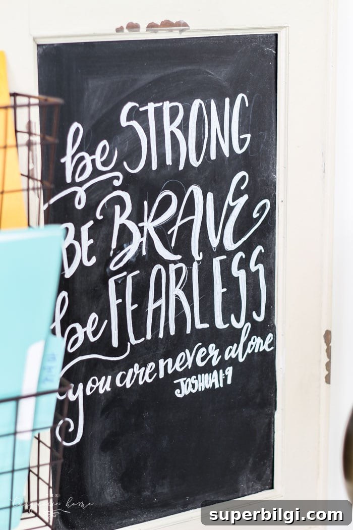 Be Strong Be Brave Be Fearless you are never alone. | My Word of the Year