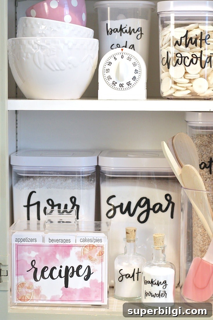 DIY Pantry Labels: Printables and Organization Ideas 3 Free Printable Pantry Labels from The Creative Exchange