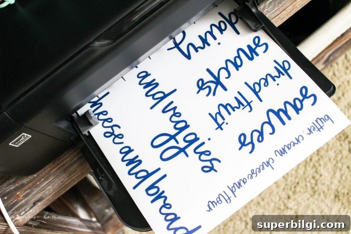 DIY Pantry Labels: Printables and Organization Ideas 6 How to Create Your Own Pantry Labels: a DIY Project | Erasable Labels for Food Storage! | 30 Days to Less of a Hot Mess Challenge