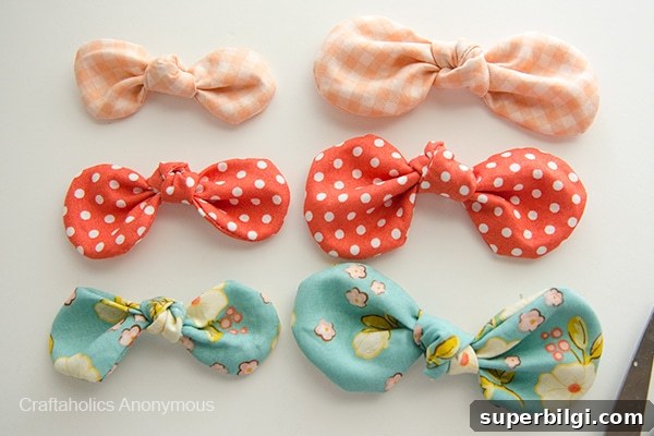 21 No-Sew Fabric Scrap Projects to Make This Weekend 19 Fabric Bows