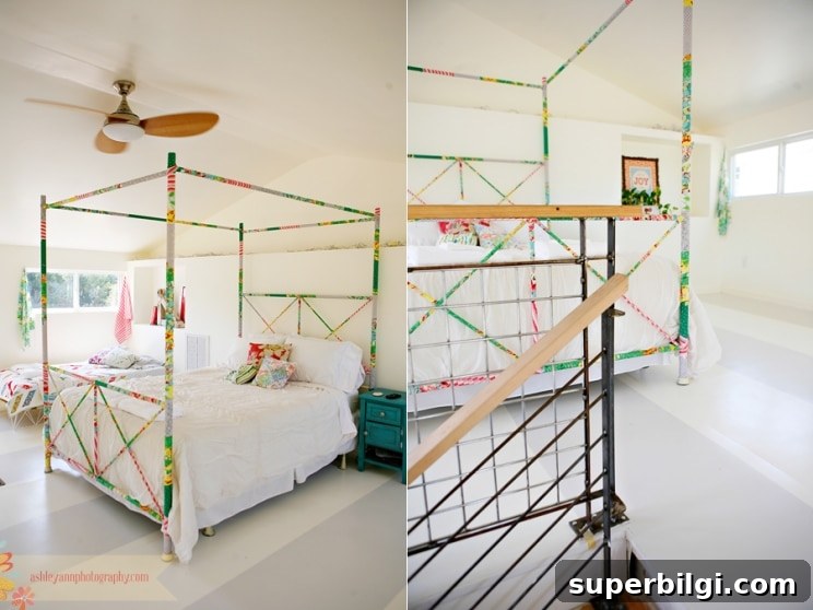 21 No-Sew Fabric Scrap Projects to Make This Weekend 8 Fabric-Wrapped Bed