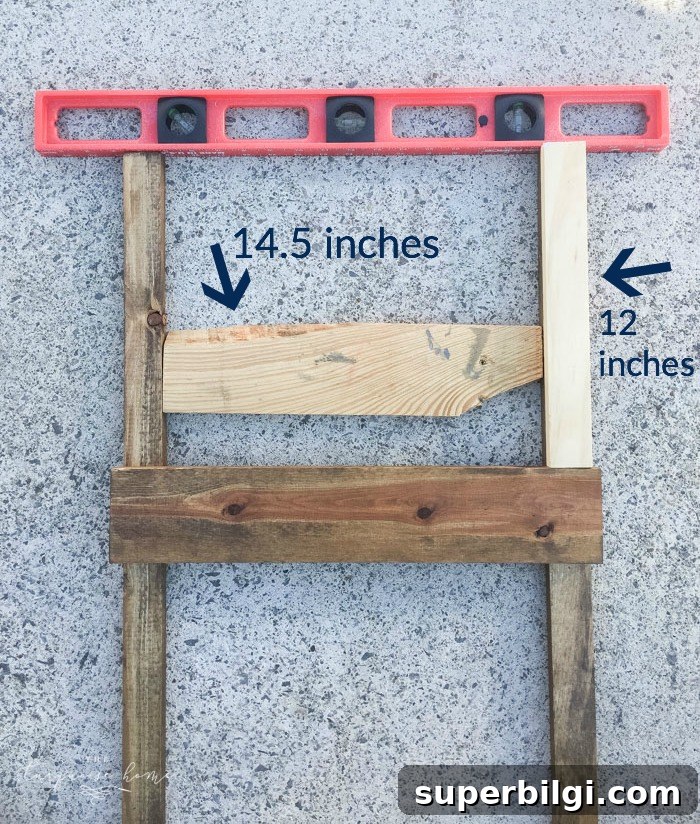 Building a DIY Blanket Ladder