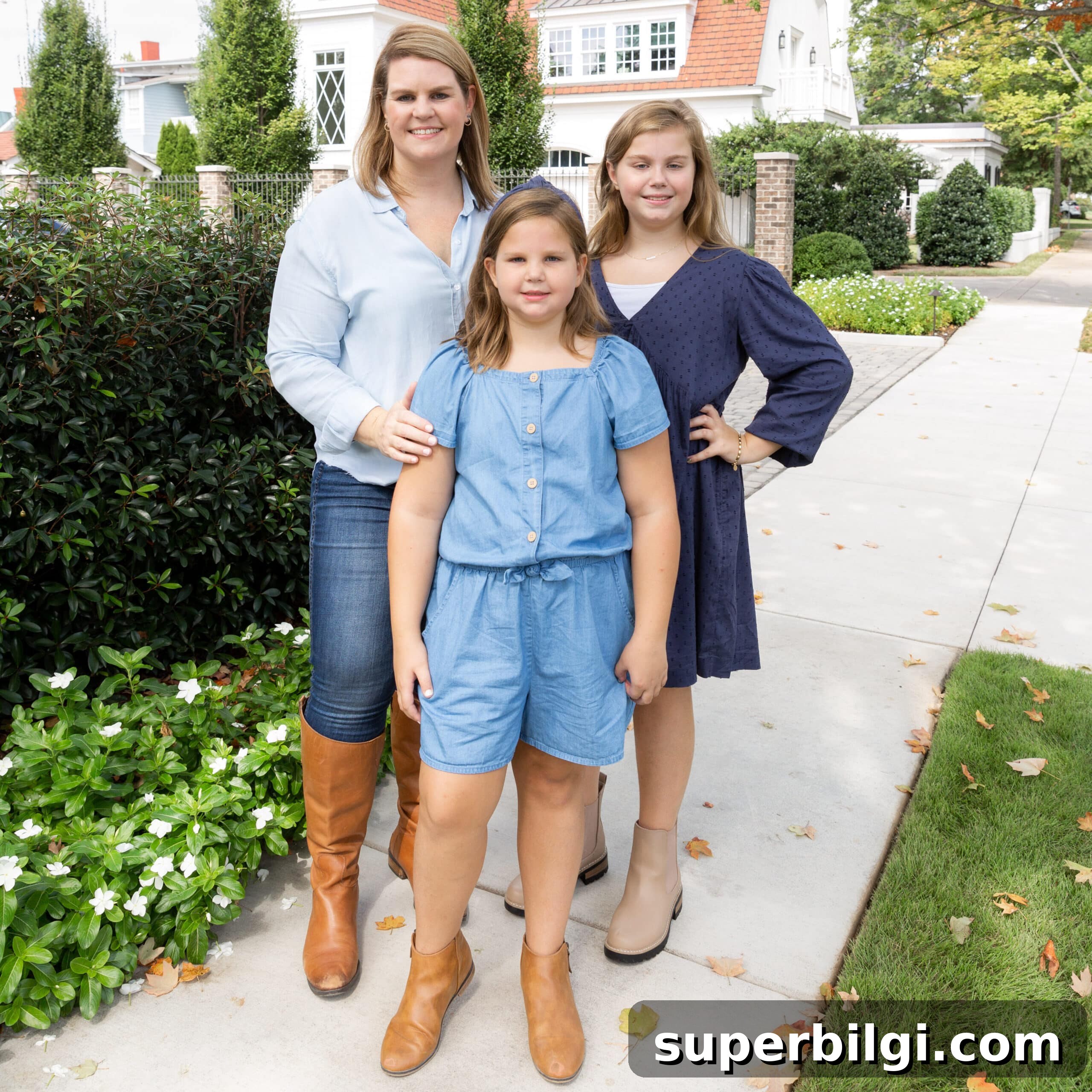50+ Mother's Day Gifts Mom Will Actually Use in 2026 2 mom with two daughters standing outside a beautiful home on a sunny day – Mother’s Day gift ideas 2026