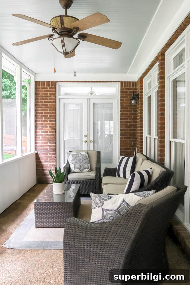 Front Porch Decorating Ideas to Boost Curb Appeal 2 Haint Blue Porch Ceiling