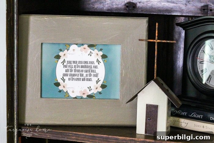 Printable Magnolia Hymn Cards with Dollar Store Frames 4 Magnolia Hymn Cards and Dollar Frames - a super cute, inexpensive way to add some art to your room!