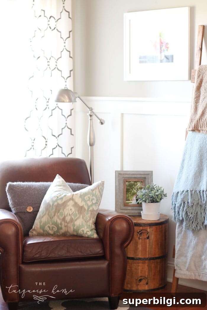 Coastal Summer Mantel Decorating Ideas 10 Favorite summer books to read! | Simply Beachy Summer Mantel at theturquoisehome.com