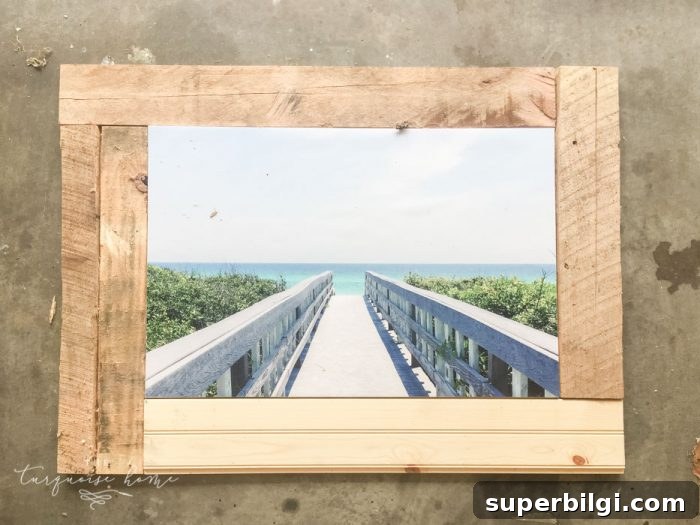 DIY Framed Beach Canvas for Coastal Wall Decor 6 Get this gorgeous beach-inspired DIY framed canvas art with this simple tutorial! READ MORE >>