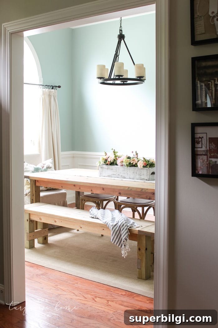 DIY Farmhouse Bench: Build One for Under $40 2 Amazing!! Build this DIY Farmhouse Bench for less than $40!