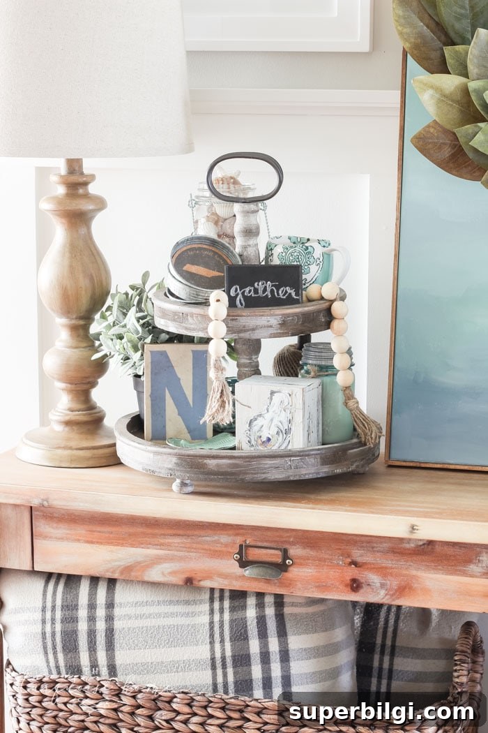Farmhouse Tiered Stands: Affordable Picks for Any Budget 2 These Tiered Stands are perfect for every home and add instant farmhouse style! We've rounded up our favorites for every budget!