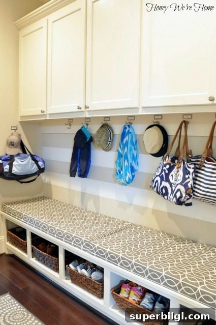 20 Mudroom Ideas for a Stylish, Functional Entryway 19 Custom Mudroom