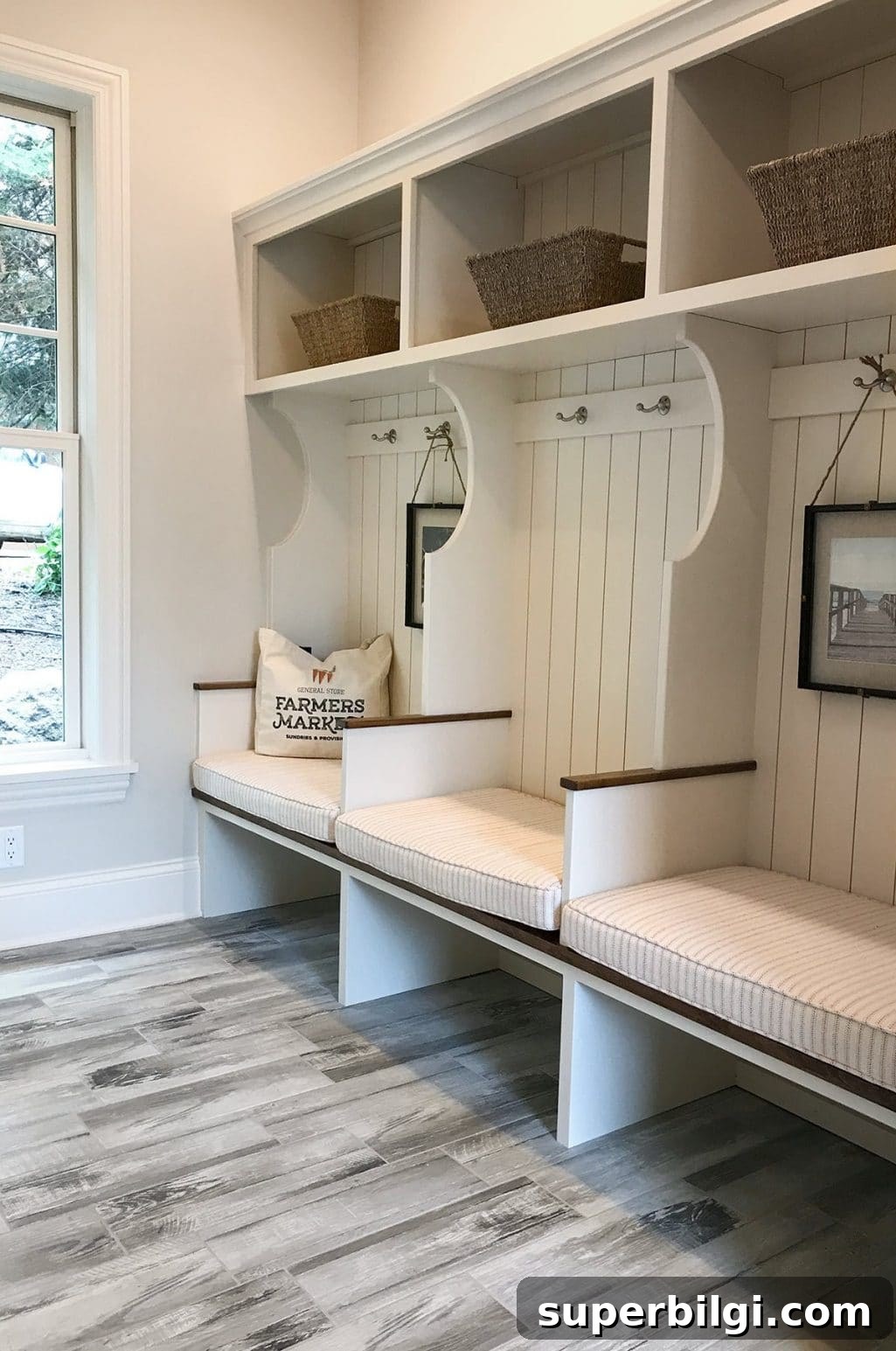20 Mudroom Ideas for a Stylish, Functional Entryway 21 Custom Mudroom with Shiplap