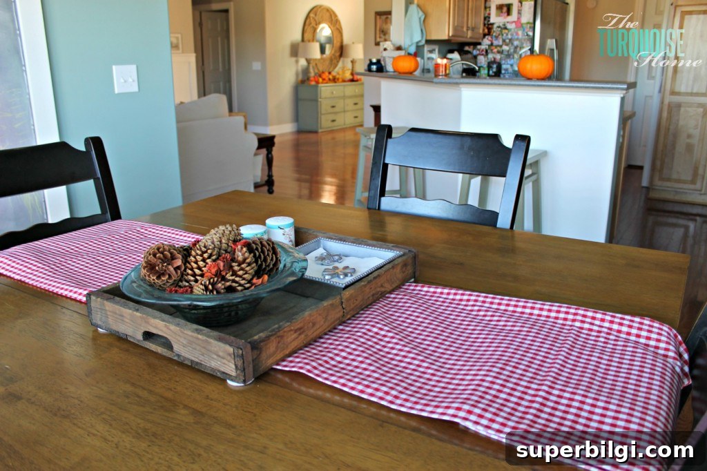 Fall Home Tour: Festive Autumn Decorating Ideas 23 Happy Fall-i-Days Home Tour | TheTurquoiseHome.com