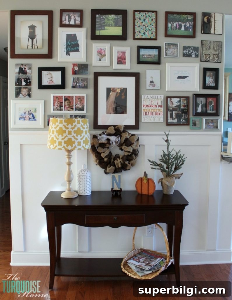 Fall Home Tour: Festive Autumn Decorating Ideas 26 Happy Fall-i-Days Home Tour | TheTurquoiseHome.com