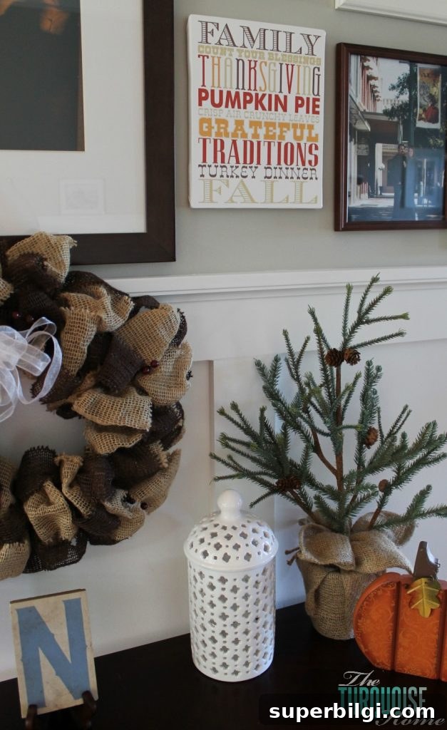 Fall Home Tour: Festive Autumn Decorating Ideas 27 Happy Fall-i-Days Home Tour | TheTurquoiseHome.com